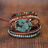 Natural Marine Stone Bracelet Beads